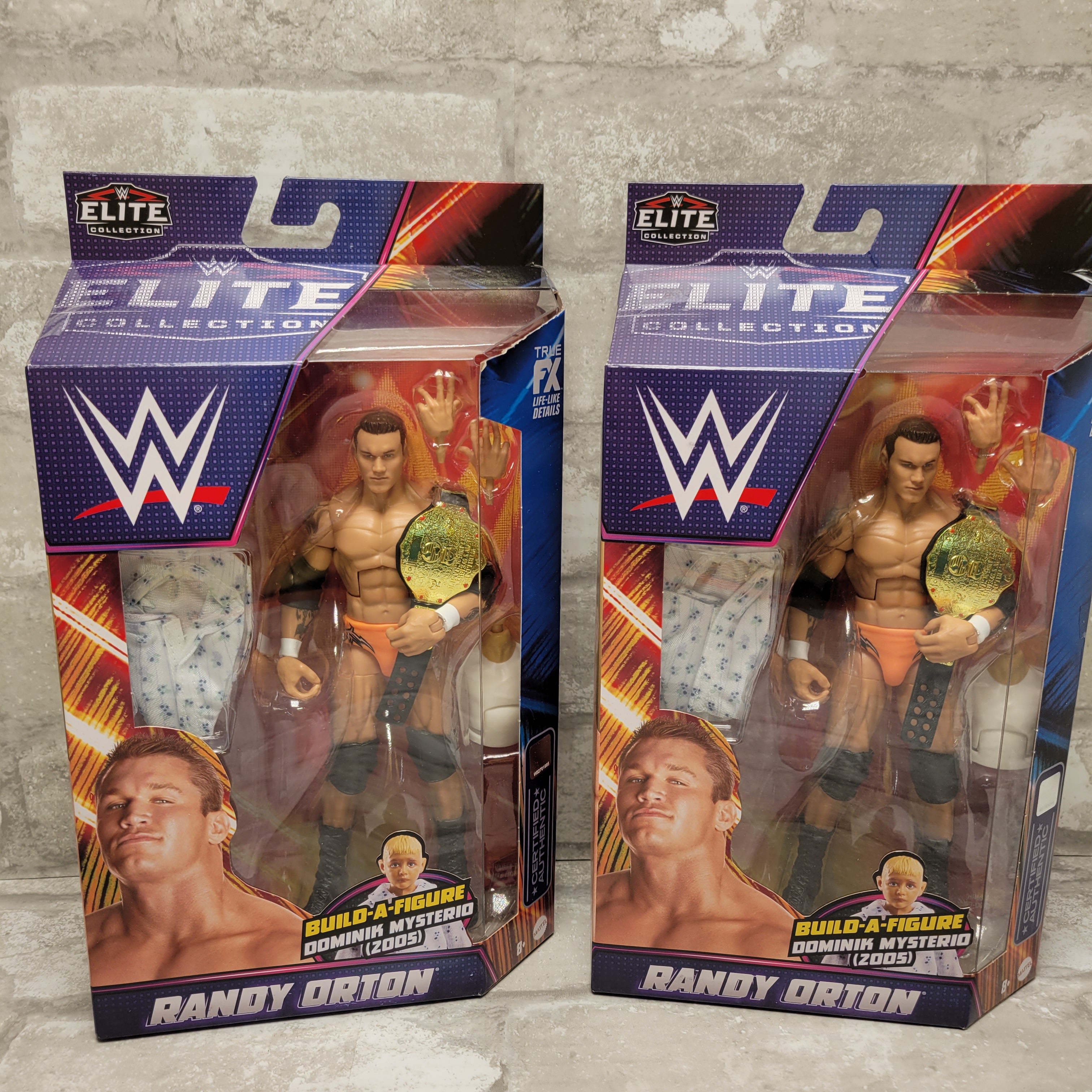 (2) WWE Randy Orton SummerSlam Elite Collection Action Figure (7941874942190)